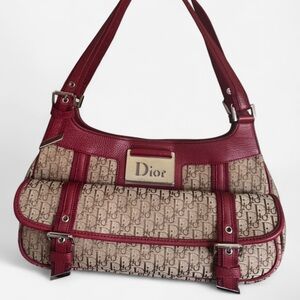 EXCELLENT Rare Christian Dior Columbus Trotter Street Chic Shoulder Bag